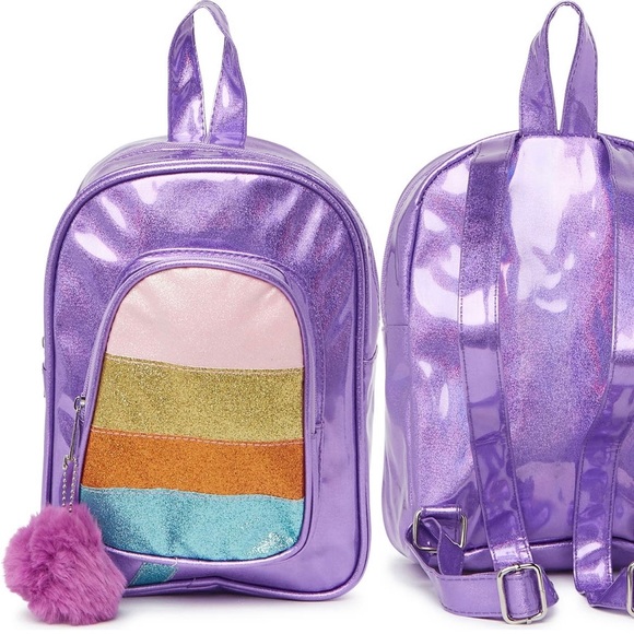 👾🦄🌸⭐️🍭🍨🍦Olivia Miller Glitter Ice Cream Mini Backpack🍦🍨👾🦄🌸⭐️🍭 - Picture 4 of 4